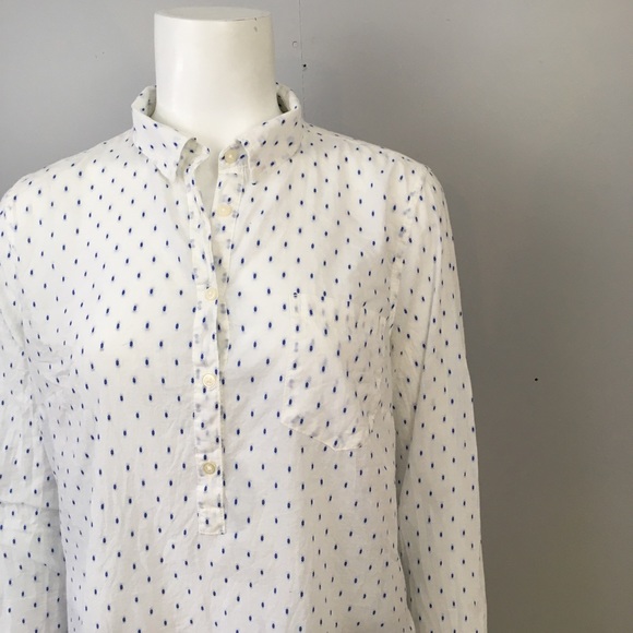 Gap Half Button Dress Shirt - Picture 2 of 8